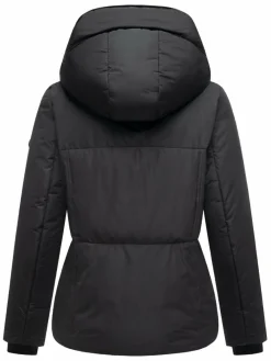 Navahoo Jacken & Westen*Damen Winterjacke - Flüsterfee 14 schwarz uni