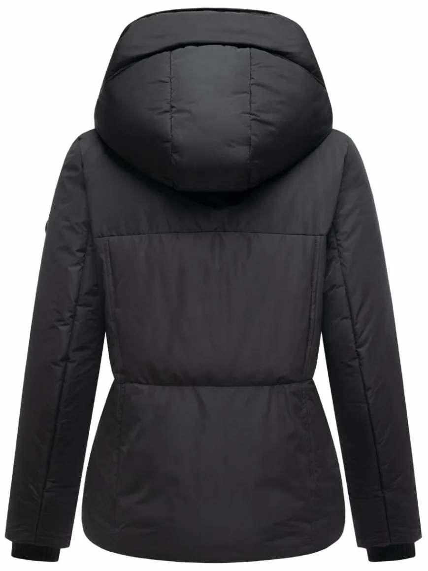 Navahoo Jacken & Westen*Damen Winterjacke - Flüsterfee 14 schwarz uni