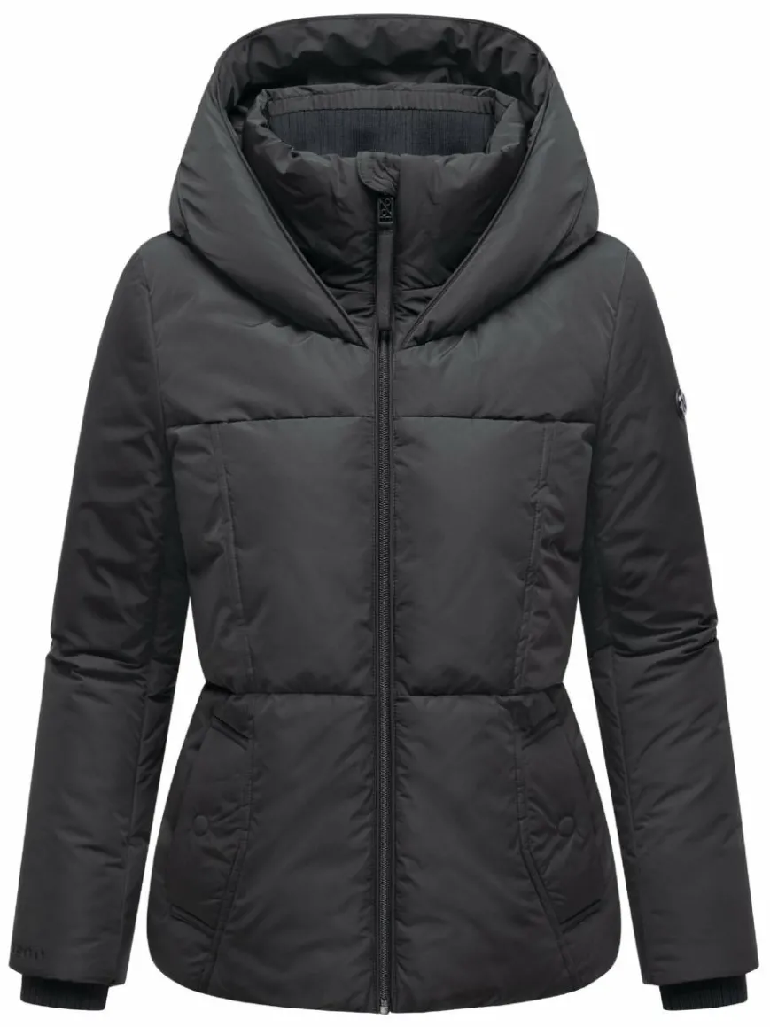 Navahoo Jacken & Westen*Damen Winterjacke - Flüsterfee 14 schwarz uni