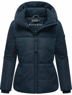 Navahoo Jacken & Westen*Damen Winterjacke - Flüsterfee 14 marine uni