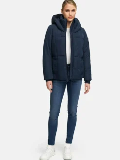 Navahoo Jacken & Westen*Damen Winterjacke - Flüsterfee 14 marine uni