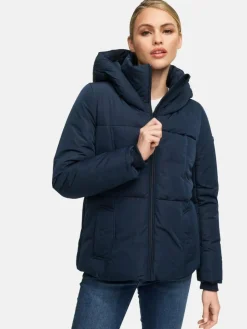 Navahoo Jacken & Westen*Damen Winterjacke - Flüsterfee 14 marine uni
