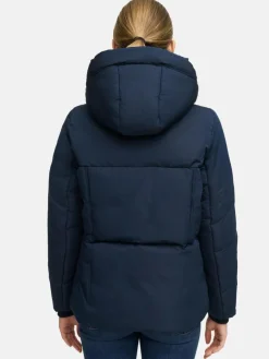 Navahoo Jacken & Westen*Damen Winterjacke - Flüsterfee 14 marine uni