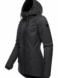 Ragwear Jacken & Westen*Damen Winterjacke - Monade schwarz uni