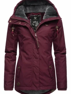 Ragwear Jacken & Westen*Damen Winterjacke - Monade bordeaux uni