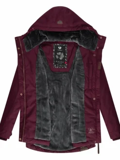 Ragwear Jacken & Westen*Damen Winterjacke - Monade bordeaux uni