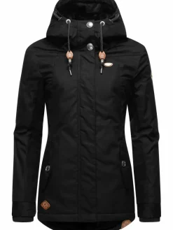 Ragwear Jacken & Westen*Damen Winterjacke - Monade schwarz uni