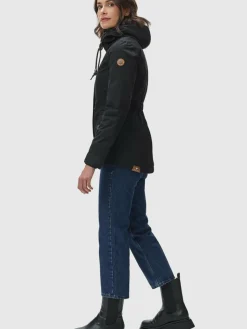 Ragwear Jacken & Westen*Damen Winterjacke - Monade schwarz uni