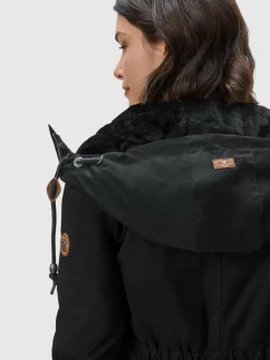 Ragwear Jacken & Westen*Damen Winterjacke - Monade schwarz uni