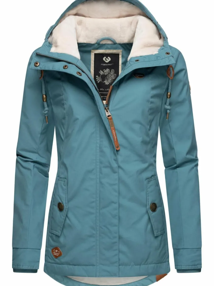 Ragwear Jacken & Westen*Damen Winterjacke - Monade grün uni