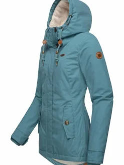 Ragwear Jacken & Westen*Damen Winterjacke - Monade grün uni