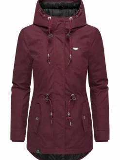 Ragwear Jacken & Westen*Damen Winterjacke - Monadis Black Label bordeaux uni