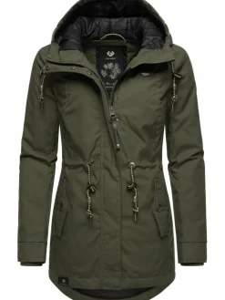 Ragwear Jacken & Westen*Damen Winterjacke - Monadis Black Label oliv uni