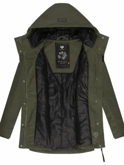 Ragwear Jacken & Westen*Damen Winterjacke - Monadis Black Label oliv uni