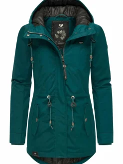 Ragwear Jacken & Westen*Damen Winterjacke - Monadis Black Label grün uni