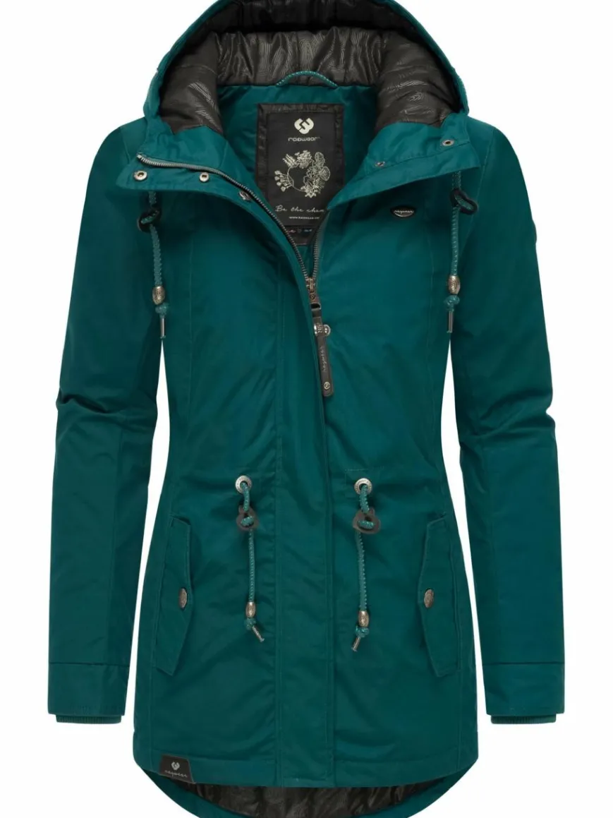 Ragwear Jacken & Westen*Damen Winterjacke - Monadis Black Label grün uni