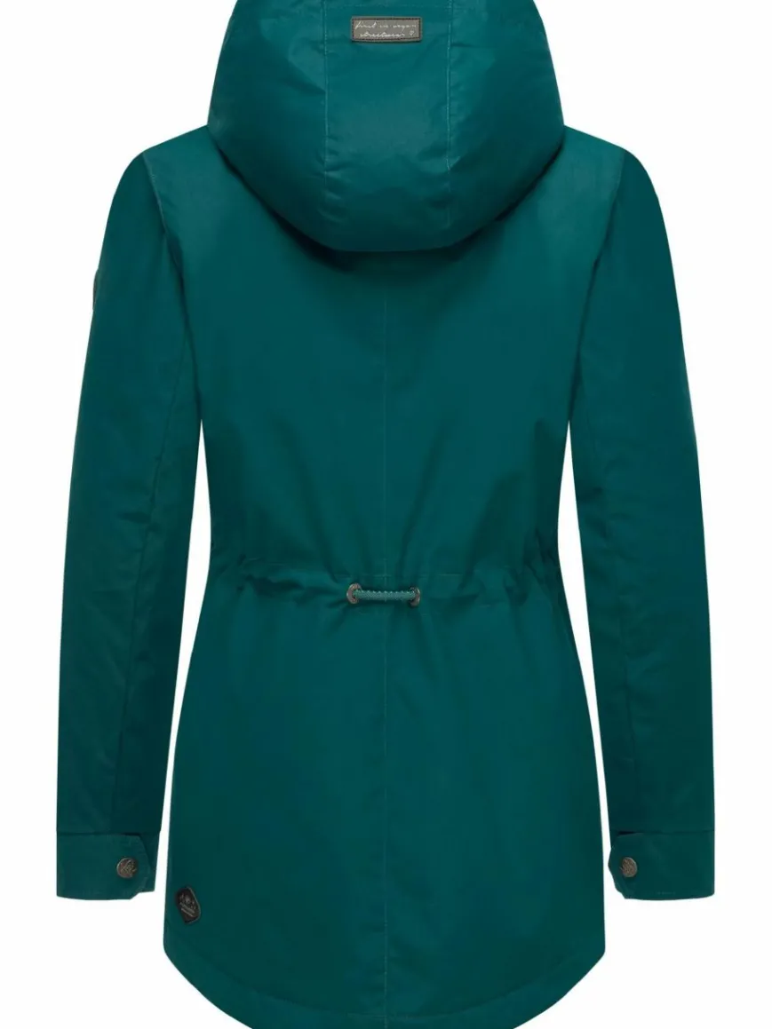 Ragwear Jacken & Westen*Damen Winterjacke - Monadis Black Label grün uni