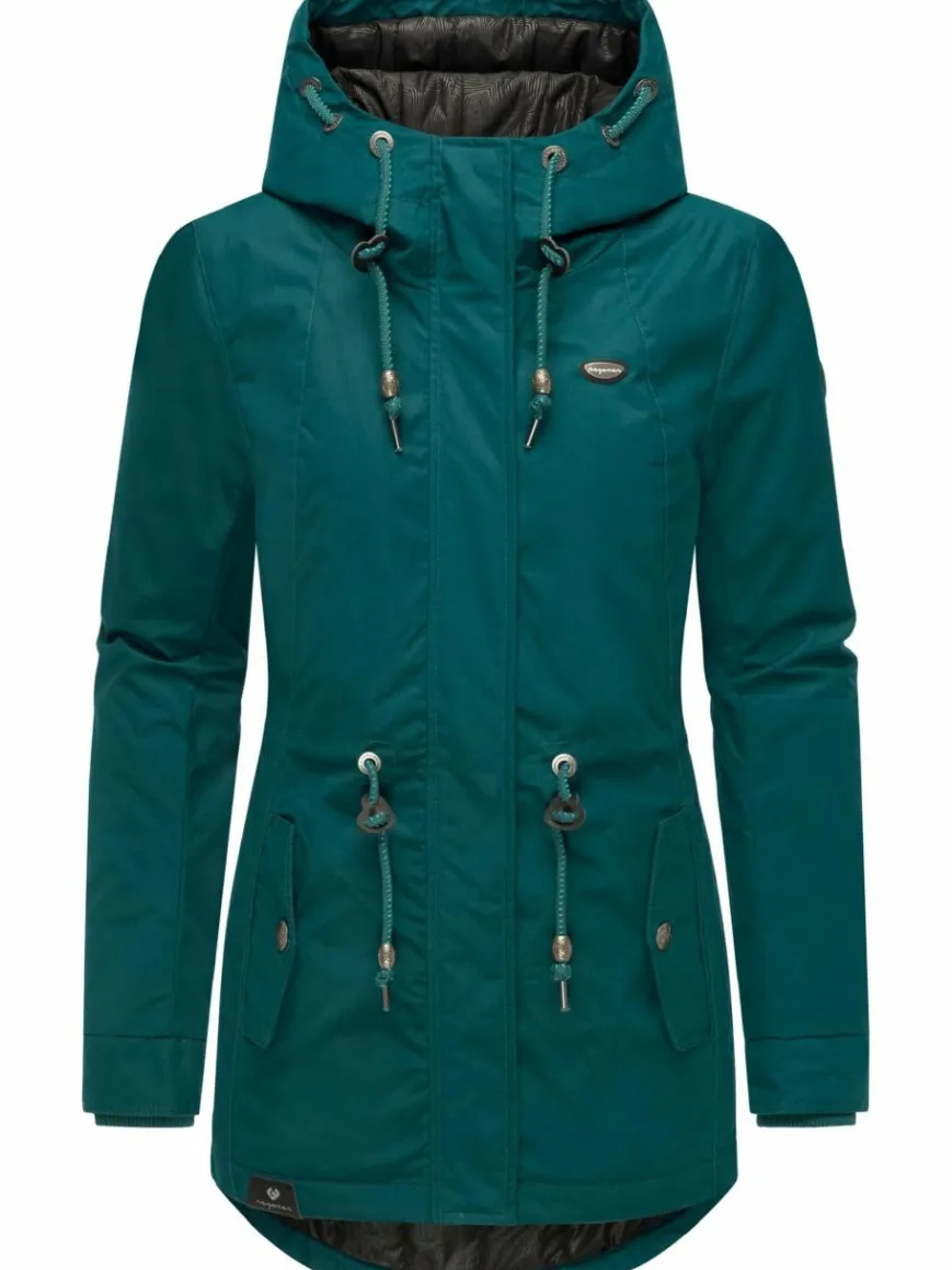 Ragwear Jacken & Westen*Damen Winterjacke - Monadis Black Label grün uni