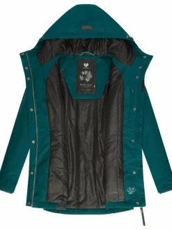 Ragwear Jacken & Westen*Damen Winterjacke - Monadis Black Label grün uni