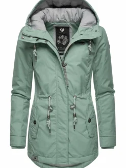 Ragwear Jacken & Westen*Damen Winterjacke - Monadis Black Label grün uni