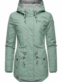 Ragwear Jacken & Westen*Damen Winterjacke - Monadis Black Label grün uni