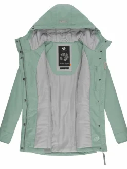 Ragwear Jacken & Westen*Damen Winterjacke - Monadis Black Label grün uni