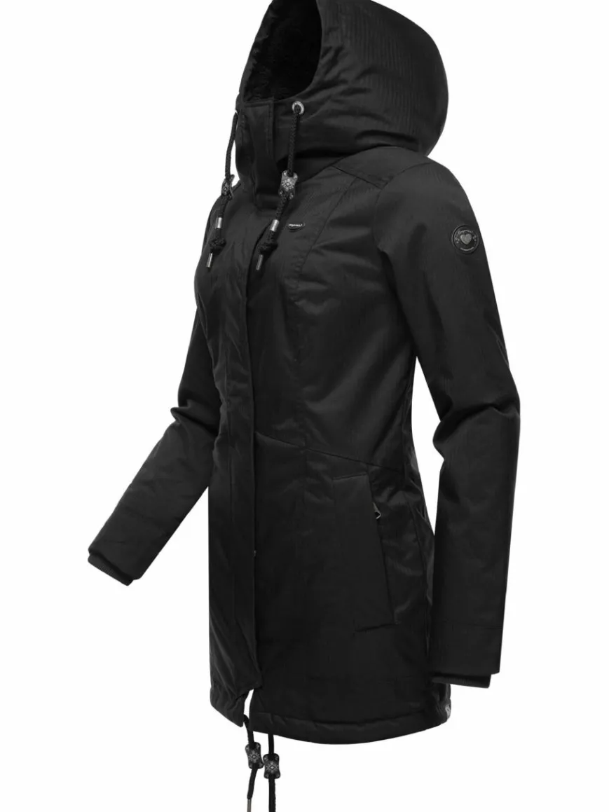 Ragwear Jacken & Westen*Damen Winterjacke - Tunned schwarz uni