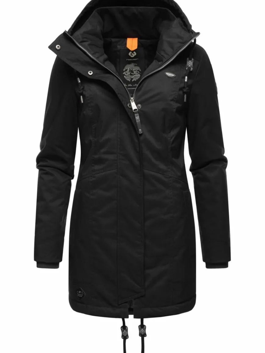 Ragwear Jacken & Westen*Damen Winterjacke - Tunned schwarz uni
