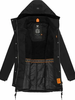 Ragwear Jacken & Westen*Damen Winterjacke - Tunned schwarz uni