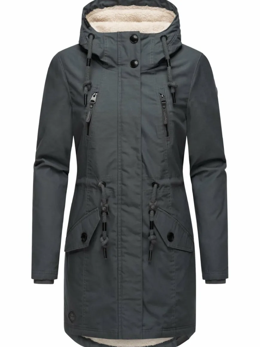 Ragwear Jacken & Westen*Damen Wintermantel - Elsie grau uni