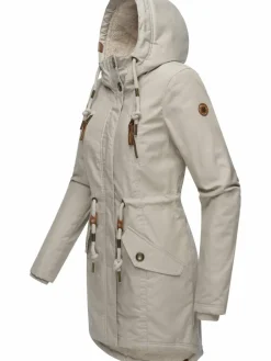 Ragwear Jacken & Westen*Damen Wintermantel - Elsie grau uni