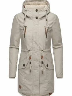 Ragwear Jacken & Westen*Damen Wintermantel - Elsie grau uni