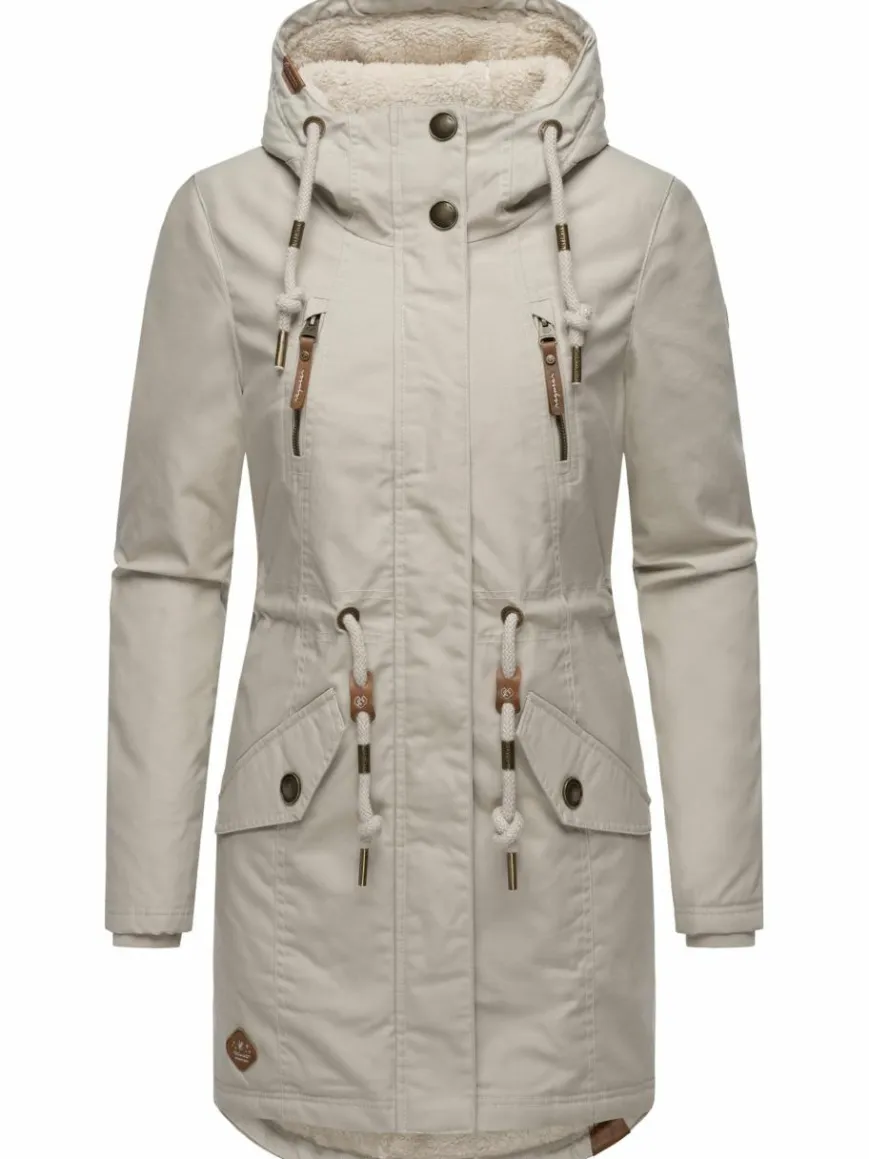 Ragwear Jacken & Westen*Damen Wintermantel - Elsie grau uni