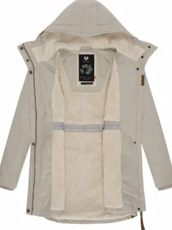 Ragwear Jacken & Westen*Damen Wintermantel - Elsie grau uni