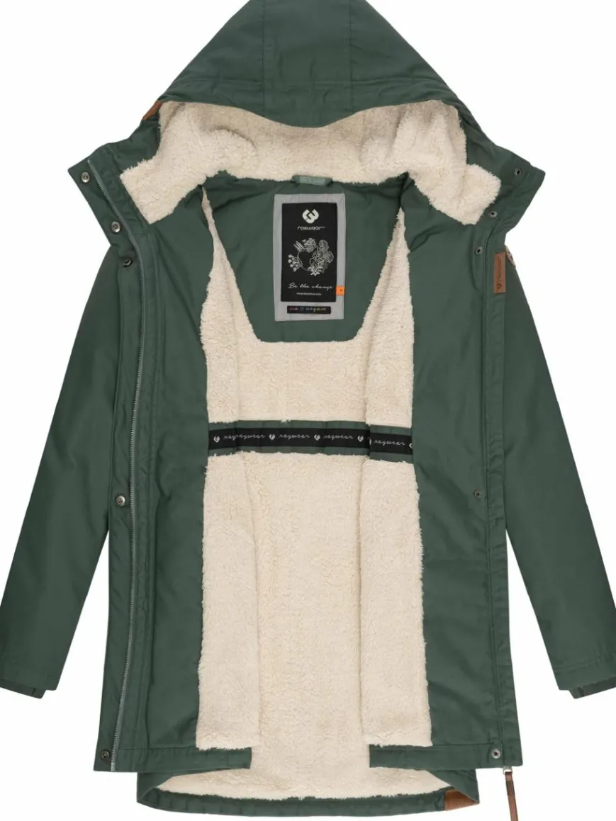 Ragwear Jacken & Westen*Damen Wintermantel - Elsie grün uni