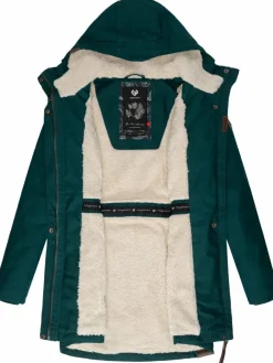 Ragwear Jacken & Westen*Damen Wintermantel - Elsie petrol uni