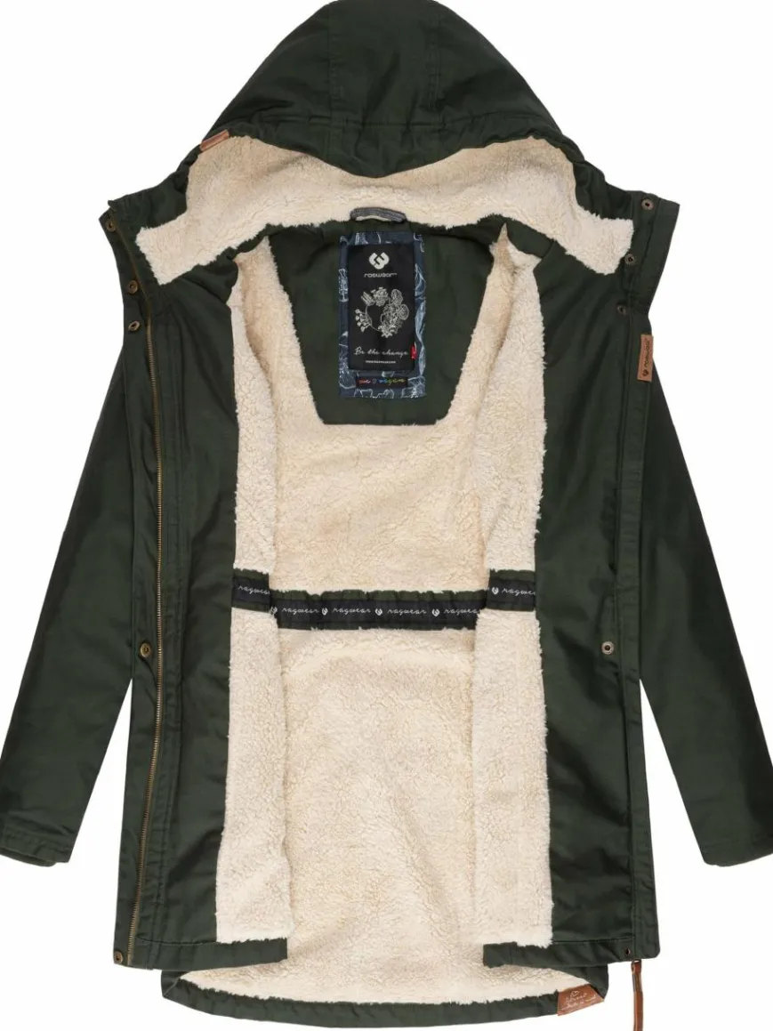Ragwear Jacken & Westen*Damen Wintermantel - Elsie oliv uni