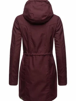 Ragwear Jacken & Westen*Damen Wintermantel - Elsie bordeaux uni