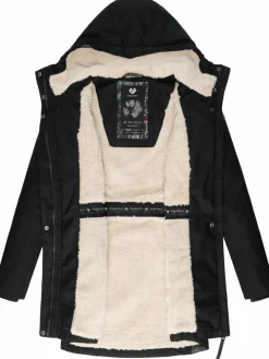 Ragwear Jacken & Westen*Damen Wintermantel - Elsie schwarz uni