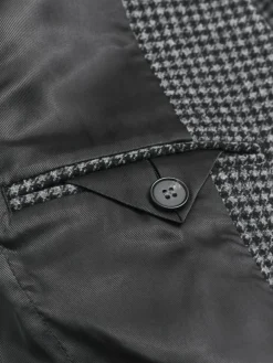 Gant Jacken & Westen|Blazer*Damen Wollblazer grau schwarz kariert