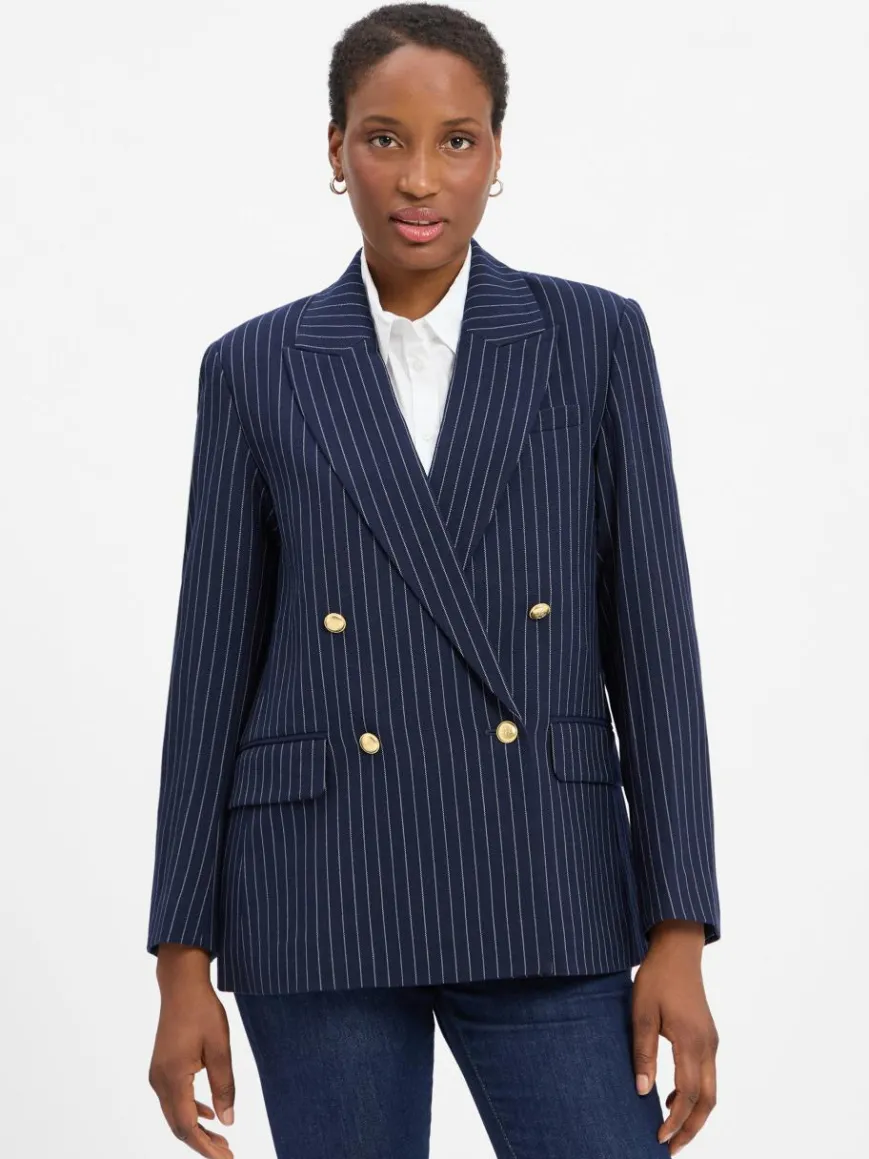 Gant Blazer*Damen Wollblazer marine gestreift