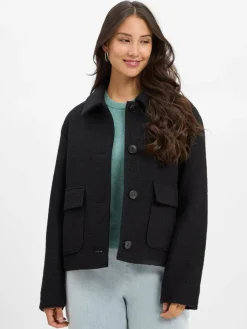 Fuchs Schmitt Jacken & Westen*Damen Wolljacke schwarz uni