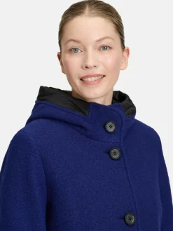 Gil Bret Jacken & Westen*Damen Wolljacke blau uni
