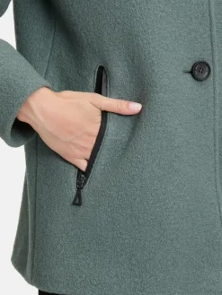 Gil Bret Jacken & Westen*Damen Wolljacke gras uni