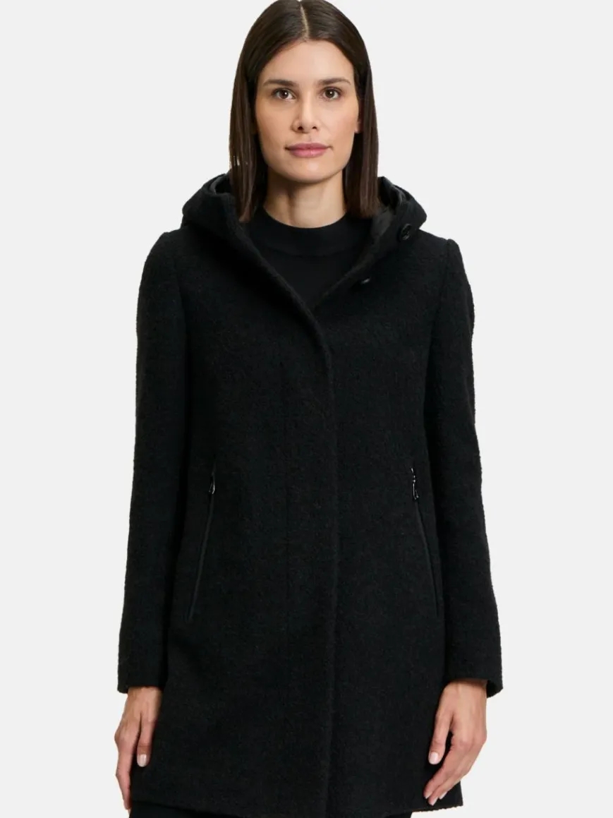 Gil Bret Jacken & Westen*Damen Wolljacke schwarz uni