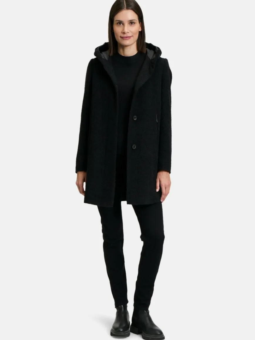 Gil Bret Jacken & Westen*Damen Wolljacke schwarz uni