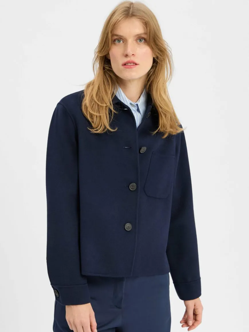 Weekend Max Mara Jacken & Westen*Damen Wolljacke - Nordica marine uni