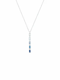 s.Oliver Schmuck*Damen Y-Collier blau uni