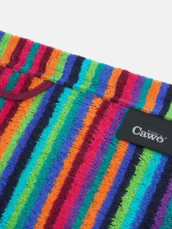 Cawö Heimtextilien*Handtuchset 2-teilig - Lifestyle mehrfarbig gestreift