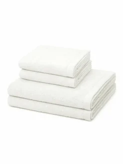 Cawö Heimtextilien*Handtuchset 2-teilig - Lifestyle weiß uni